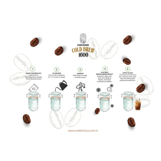 Sodelicious 1600 Soğuk Kahve Demleme Kiti (700 ml) - SODELICIOUS