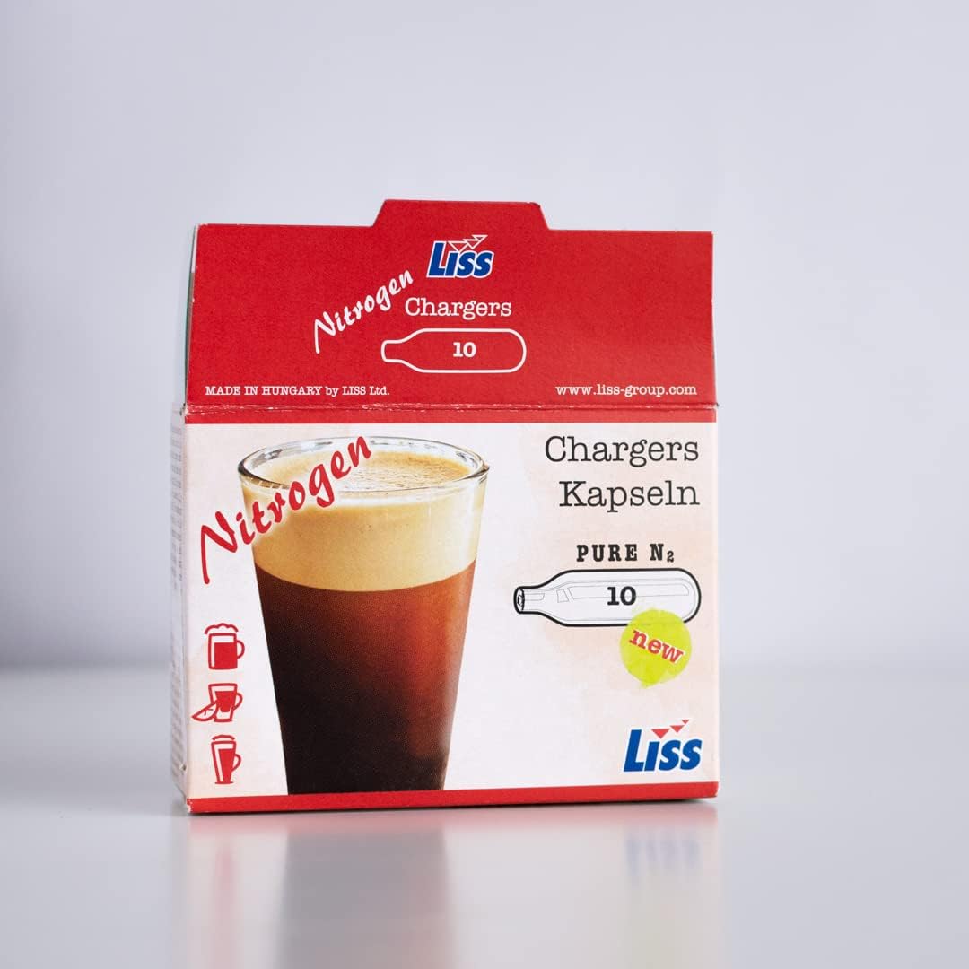 Nitro Soğuk Kahve Cold Brew İçin Azot Kartuşu 2.2g 1 Kutu / 10 Adet