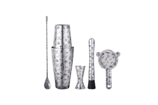 Biradlı Profesyonel Tattoo Shaker Set, Gri (550/700 ml)