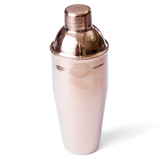 Biradlı Çelik Kokteyl Shaker, Bakır (700 ml)