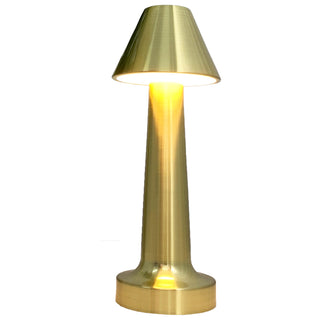 Biradlı Şarj Edilebilir Masa Lambası, Altın
