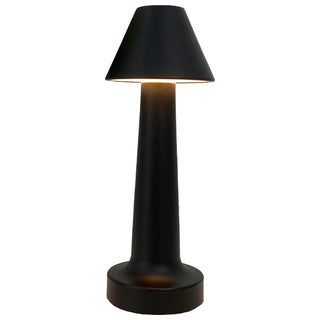 Biradlı Şarj Edilebilir Masa Lambası, Siyah