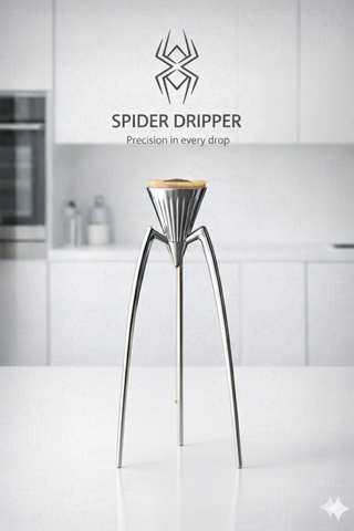 Spider Dripper - Precision Pour Over Coffee Maker