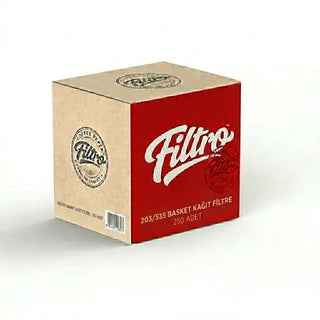 Filtro Basket Kağıt Filtre, Beyaz (203/535) - SODELICIOUS
