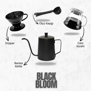 Black Bloom Ev Baristası Seti - SODELICIOUS