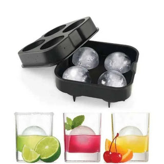 Epinox Silikon Top Buz Kalıbı 4'lü 45 mm - SODELICIOUS