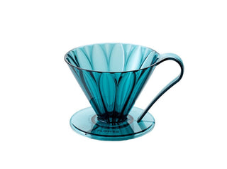 Cafec Flower Dripper Cup1 Turkuaz - Pour Over Kahve Demleme Ekipmanı