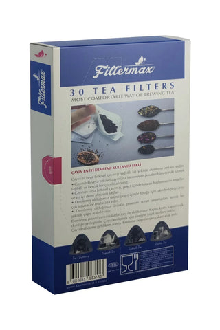 Filtermax Çay ve Bitki Çayı Filtre Kağıdı 30'lu 3'lü Paket - SODELICIOUS
