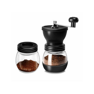 Aloha 2 Hazneli Manuel Kahve Değirmeni-Siyah - SODELICIOUS