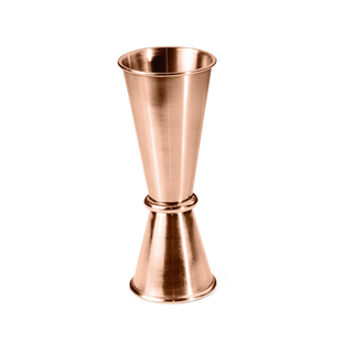 Biradlı İkili Jigger, Bakır (3/6 cl)