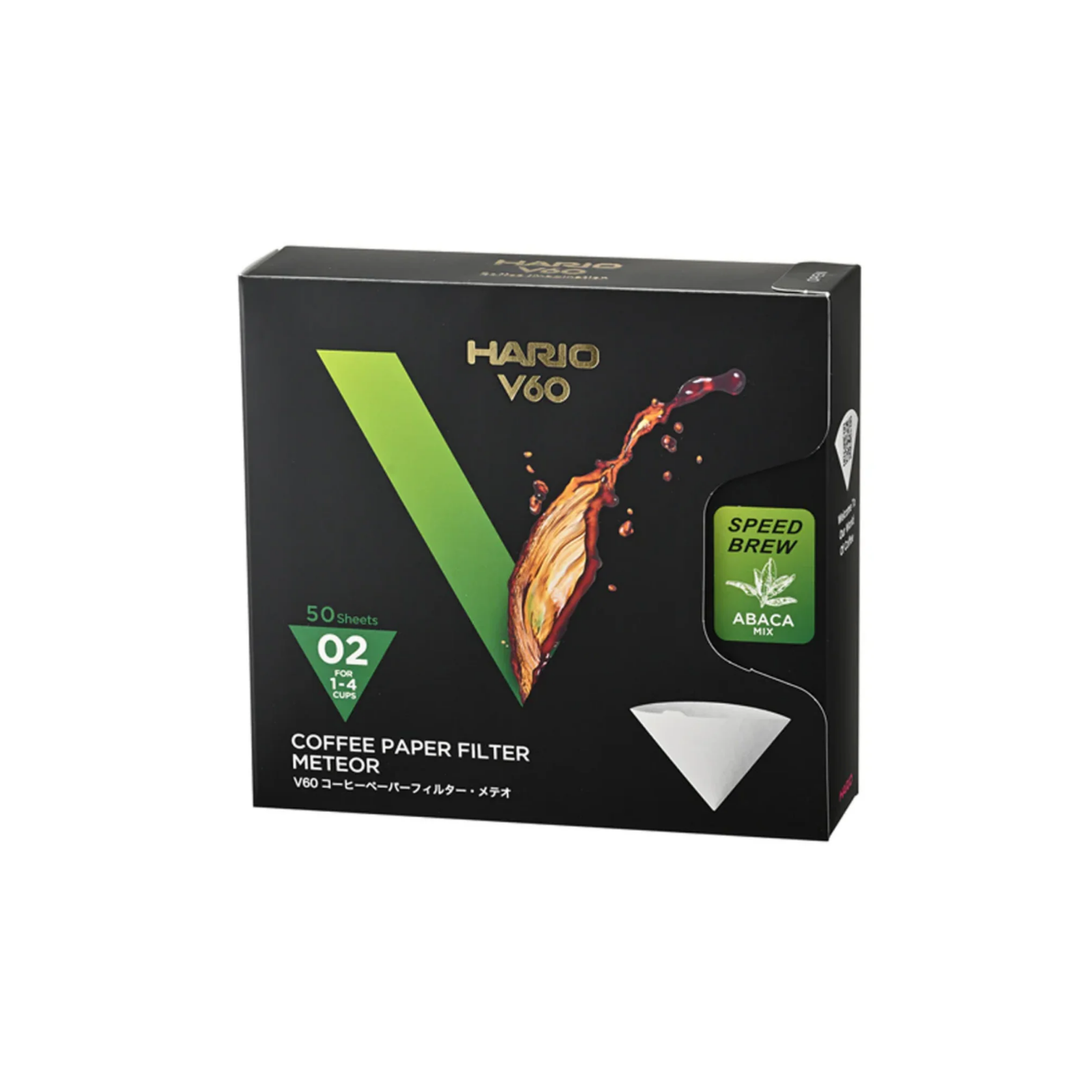 Hario VCF-02-50MT V60 02 Meteor Dripper Filtresi