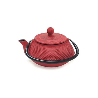 Sodelicious Japon Tarzı Kırmızı Döküm Demlik (300 ml) - SODELICIOUS