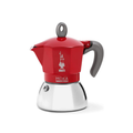 Bialetti İndüksiyon Moka Pot, 4 Cup, Kırmızı