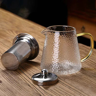 Sodelicious Kanlıca Cam Demlik, Çelik Süzgeç (550 ml) - SODELICIOUS