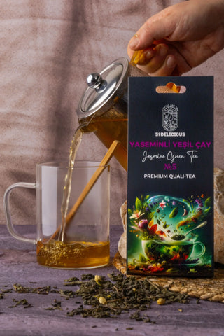 Sodelicious Yaseminli Yeşil Çay (50 g) - SODELICIOUS