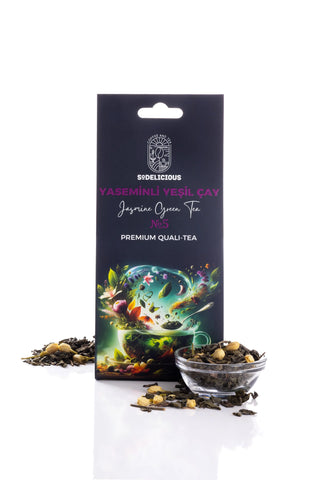 Sodelicious Yaseminli Yeşil Çay (50 g) - SODELICIOUS