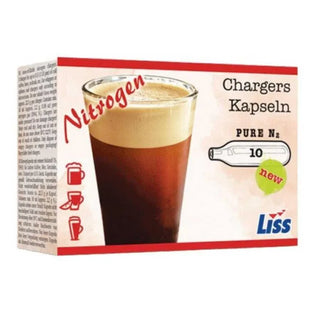 Nitro Soğuk Kahve Cold Brew İçin Azot Kartuşu 2.2g 1 Kutu / 10 Adet - SODELICIOUS