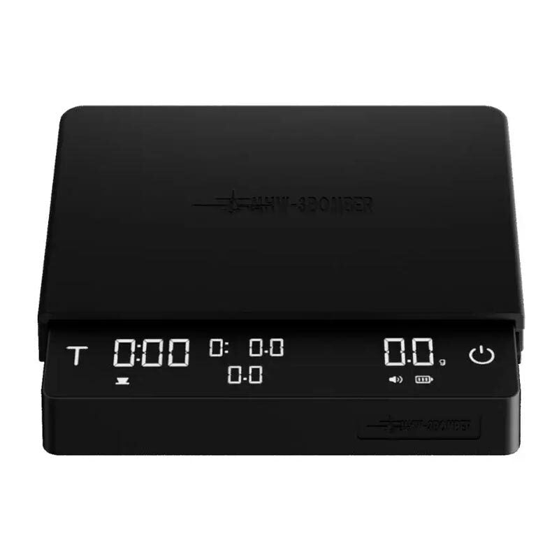 MHW-3Bomber ES5663 Cube Mini Scale 3.0 Pro Max Kahve Tartısı, Siyah