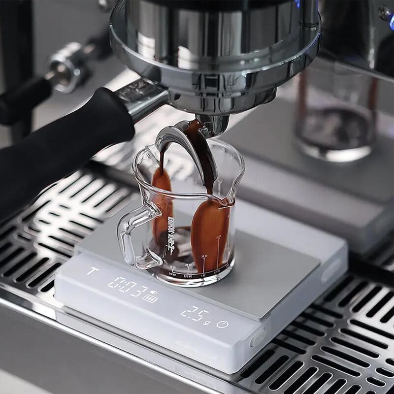 MHW-3Bomber ES6034W Cube Mini Scale 2.0 Kahve Tartısı, Beyaz