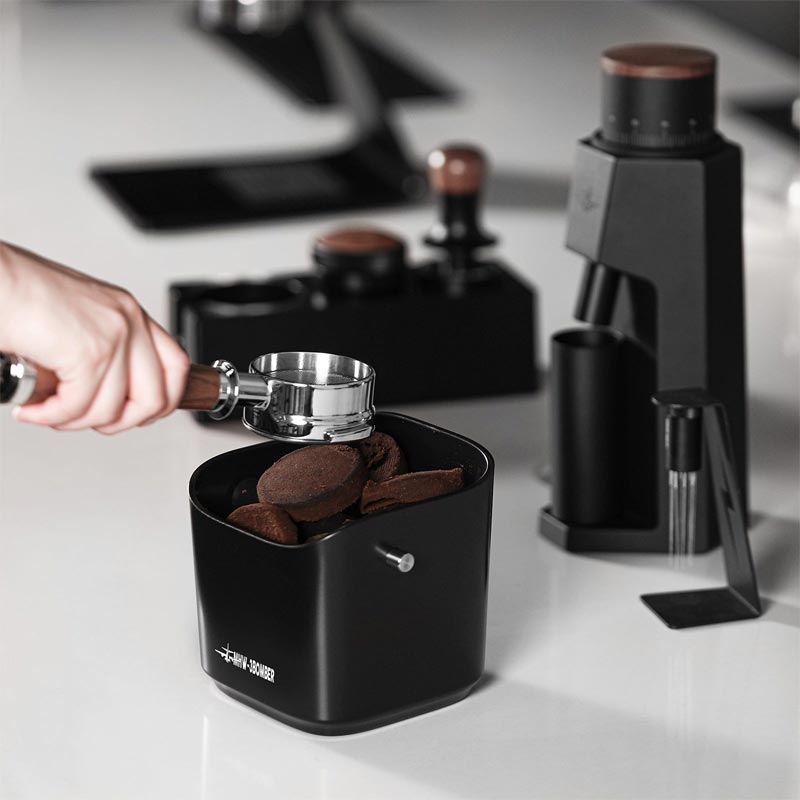 MHW-3Bomber GB5967B Kahve Posa Kovası Knock Box, 1200 ml, Siyah