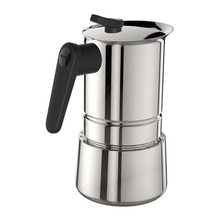 Pedrini 4 Cup Paslanmaz Çelik Moka Pot