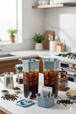Sodelicious Soğuk Kahve Demleme Sürahisi Detoks&Buzlu Çay (2 lt) - SODELICIOUS
