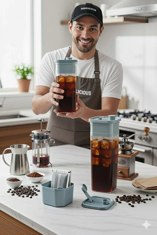 Sodelicious Soğuk Kahve Demleme Sürahisi Detoks&Buzlu Çay (2 lt) - SODELICIOUS