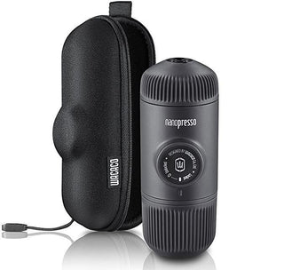 Wacaco Nanopresso Gri + NS Adaptör Nespresso Kapsül Demleme Seti