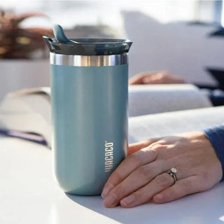 Wacaco Octaroma Lungo Termos Mug, Göl Mavisi - SODELICIOUS