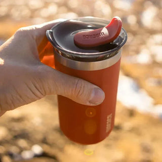 Wacaco Octaroma Lungo Termos Mug, Kırmızı - SODELICIOUS