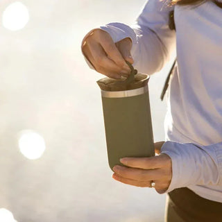 Wacaco Octaroma Lungo Termos Mug, Koyu Yeşil - SODELICIOUS