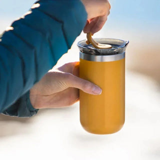 Wacaco Octaroma Lungo Termos Mug, Zerdeçal Sarısı - SODELICIOUS