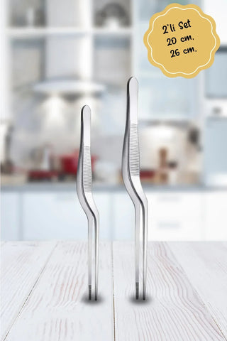 Epinox 2'li Şef Cımbız seti 1/20 cm 1/26 cm - SODELICIOUS